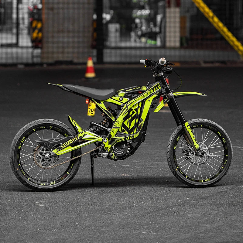 For 2025 Surron Light Bee X Motorcycle Full Body Graphic Decals.