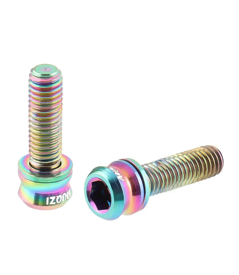 6PCS Titanium Bolts M5x15 M5x17 For E-bikes