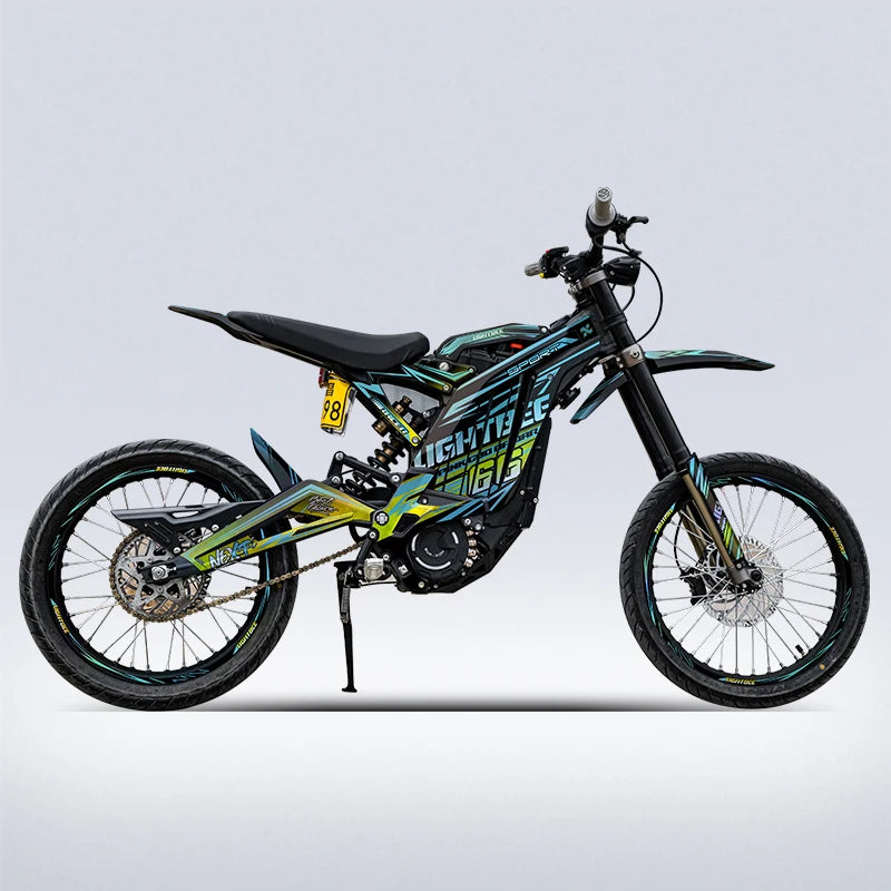 For 2025 Surron Light Bee X Motorcycle Full Body Graphic Decals.