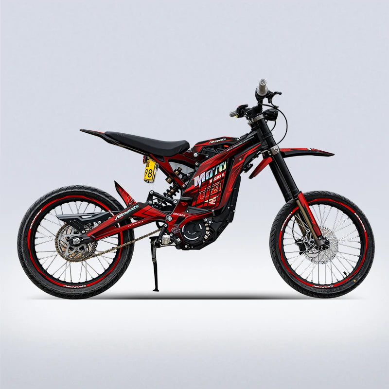 For 2025 Surron Light Bee X Motorcycle Full Body Graphic Decals.