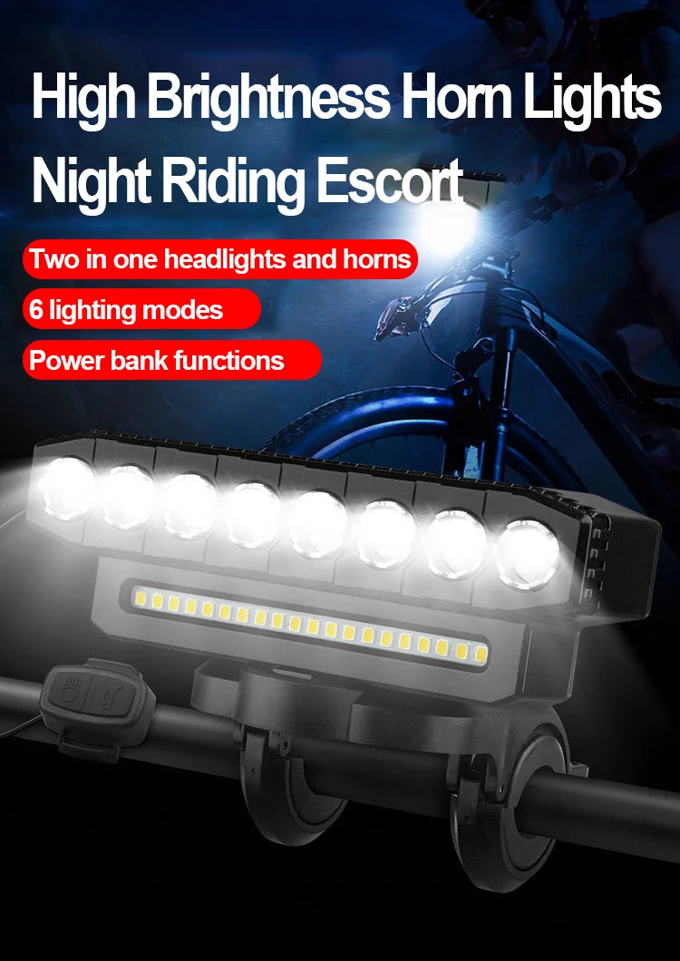 Bright Light With A horn Controlled Buttons