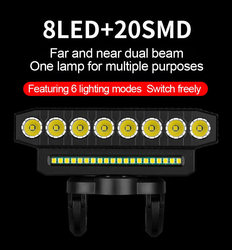 Bright Light With A horn Controlled Buttons