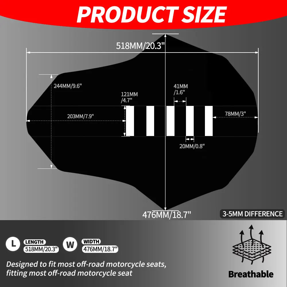 Seat cover for the ridstar Q20