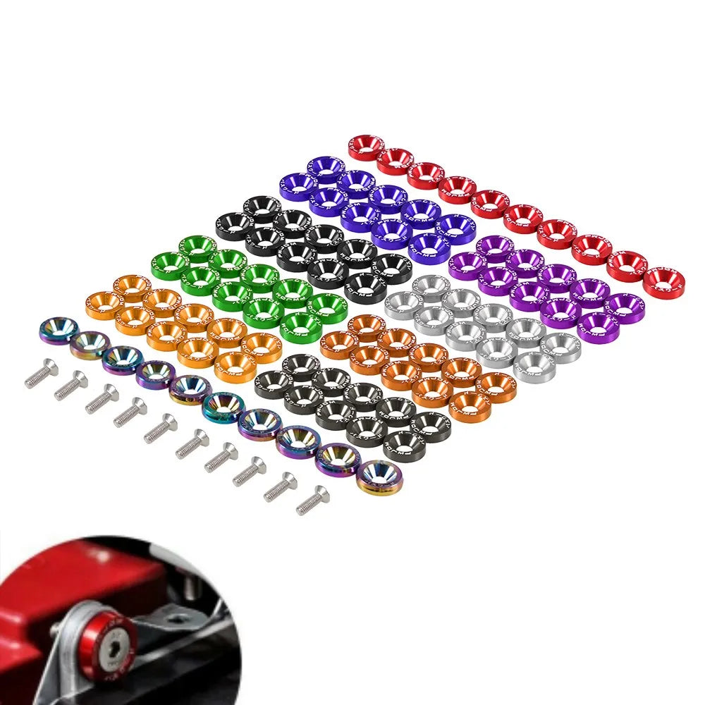 Modifed Bolts With Different Colours To Chose From